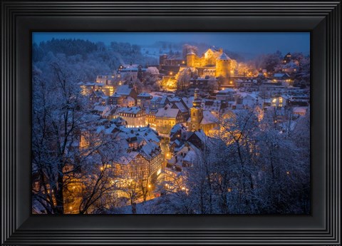 Framed Winter Tale Print