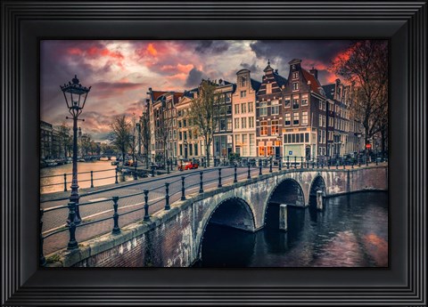 Framed Amsterdam Print