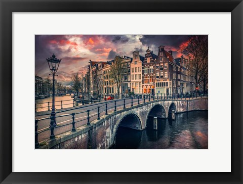 Framed Amsterdam Print