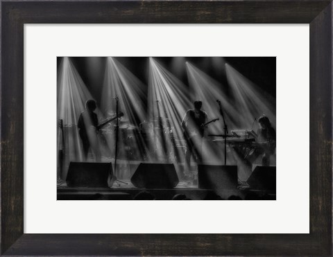 Framed On stage Print