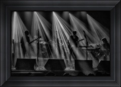 Framed On stage Print