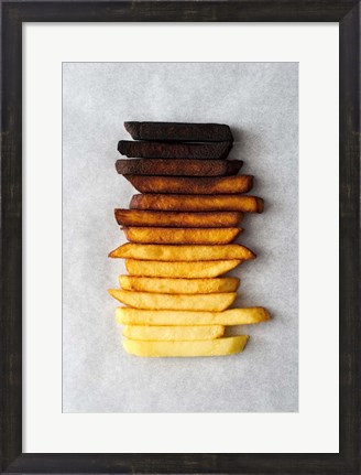 Framed Potato Gradient Print