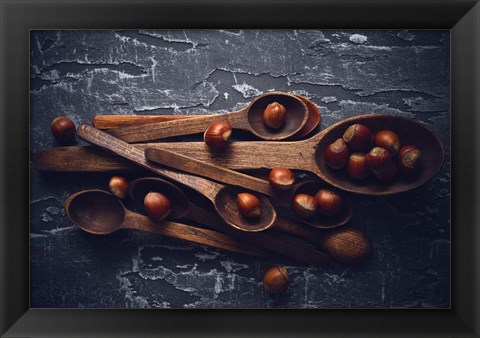 Framed Hazelnuts Print