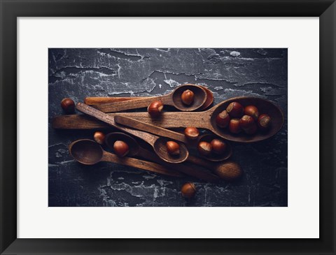 Framed Hazelnuts Print