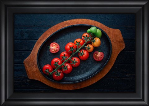 Framed Colourful Tomatoes Print