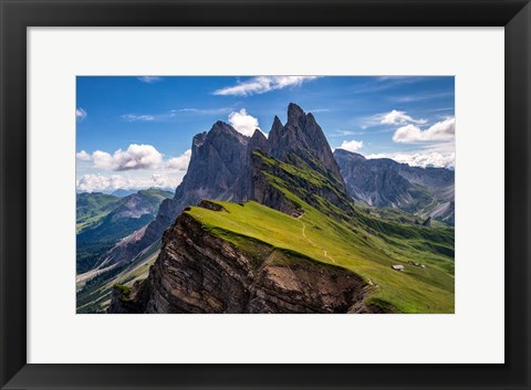 Framed On the Edge Print