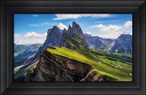 Framed On the Edge Print