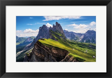 Framed On the Edge Print