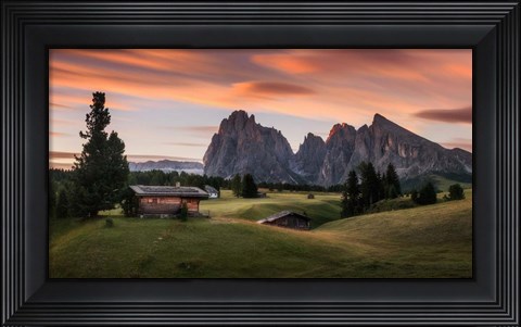 Framed Summer Morning Print