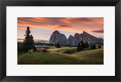 Framed Summer Morning Print