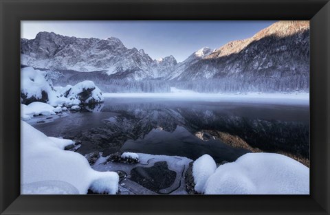 Framed Winter Morning Print