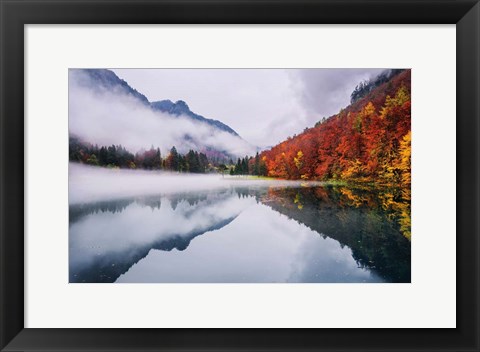 Framed Autumn Reflections Print