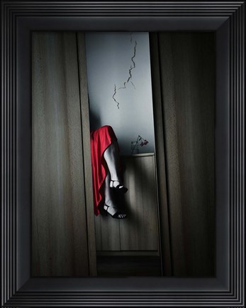 Framed Crack Print