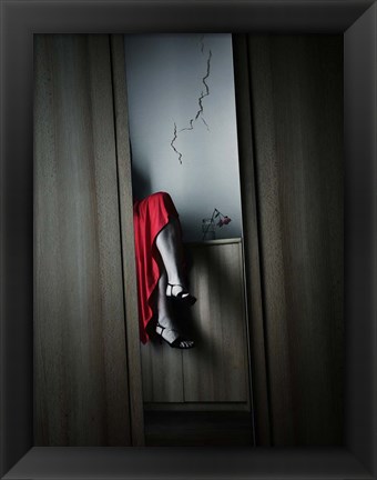 Framed Crack Print