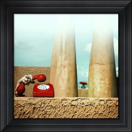 Framed Big Calm Print