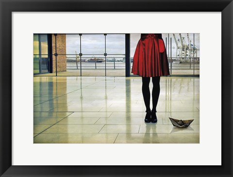 Framed Ship Song Print