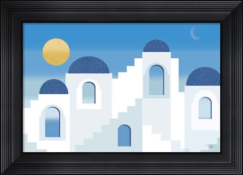 Framed La Casa Print