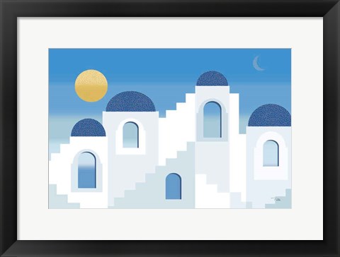 Framed La Casa Print