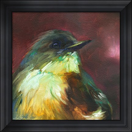 Framed Field Birds I Print