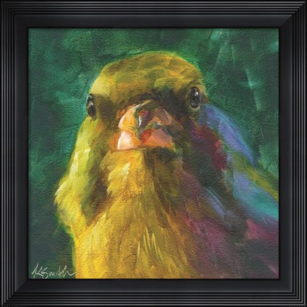 Framed Field Birds III Print