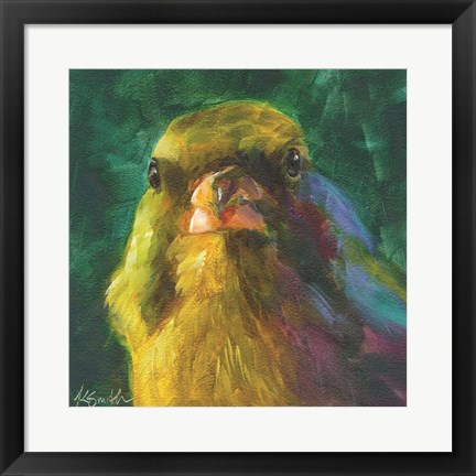 Framed Field Birds III Print