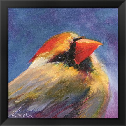 Framed Field Birds IV Print