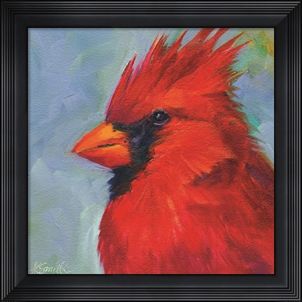 Framed Field Birds V Print