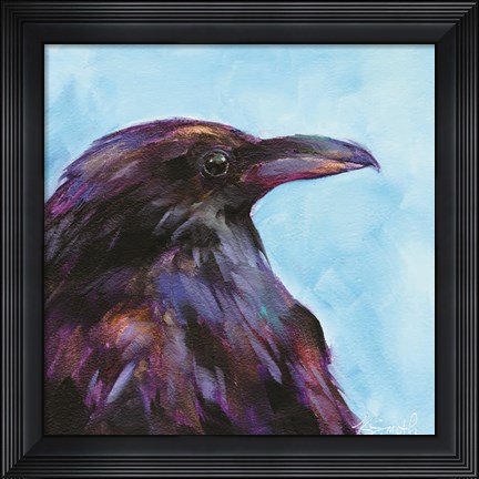 Framed Field Birds VII Print