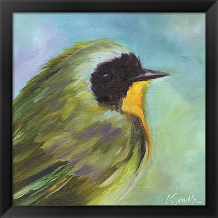 Framed Field Birds VIII Print