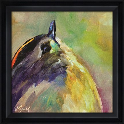 Framed Field Birds IX Print