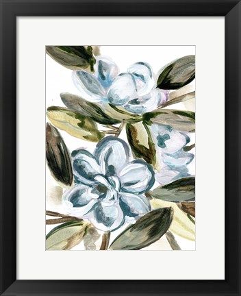 Framed Blue Garden Print