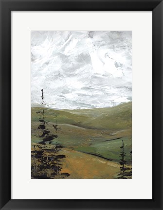 Framed Evergreen Print