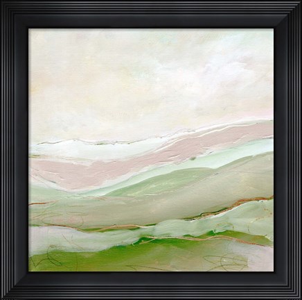 Framed Distant Hills I Print