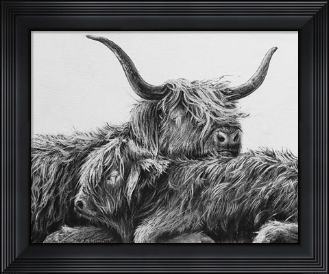 Framed My Highland V Print