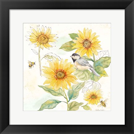 Framed Be My Sunshine III Print