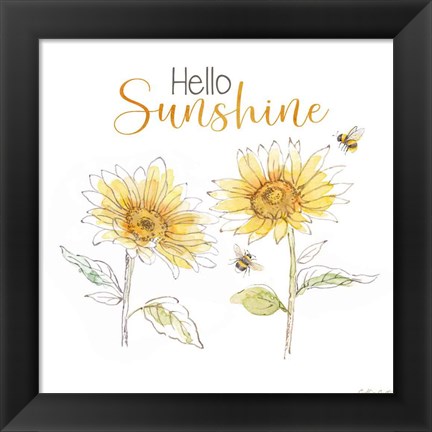 Framed Be My Sunshine VII Print