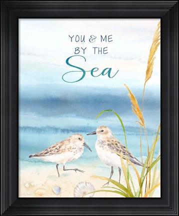 Framed By the Seashore VII Print