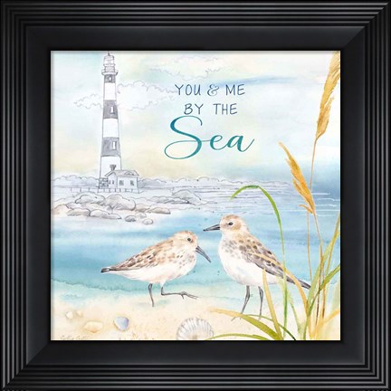 Framed By the Seashore IX Print