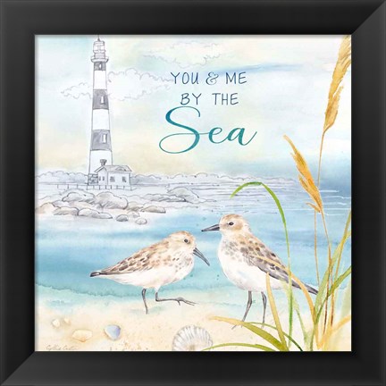 Framed By the Seashore IX Print