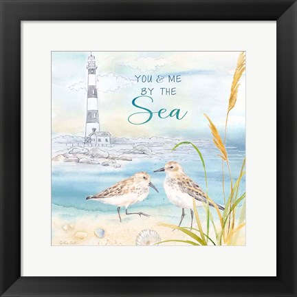 Framed By the Seashore IX Print