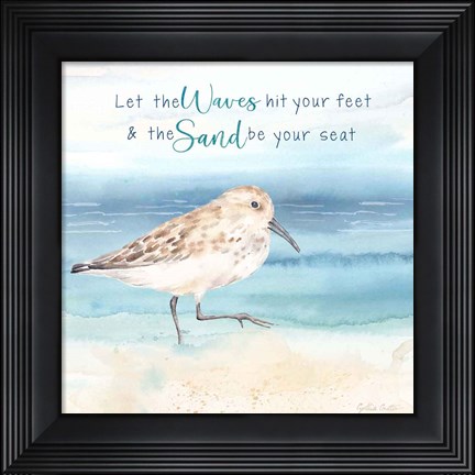 Framed By the Seashore X Print