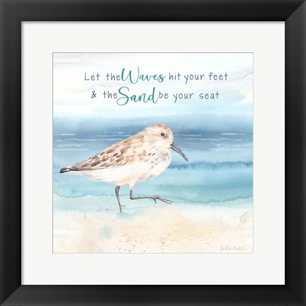 Framed By the Seashore X Print