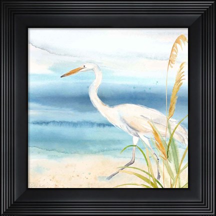 Framed By the Seashore XVI Print