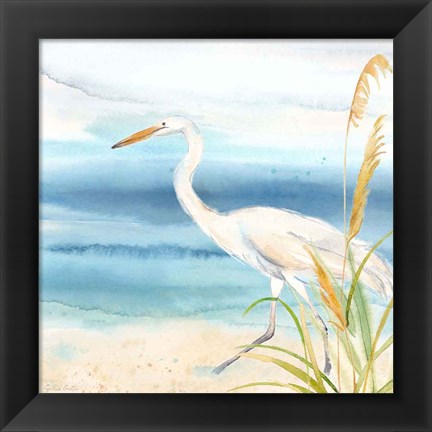 Framed By the Seashore XVI Print