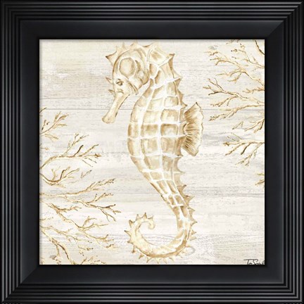 Framed Calm Shores III Print