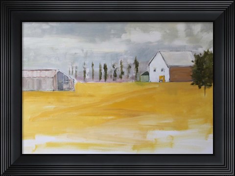 Framed Harvest Views Print