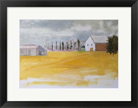 Framed Harvest Views Print