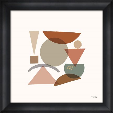Framed Geo Metrical III Print