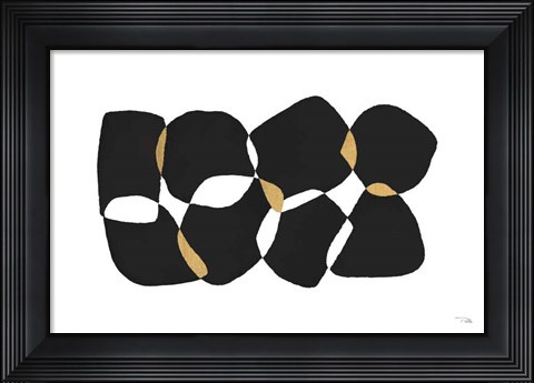 Framed Noir &amp; Blanc I Print