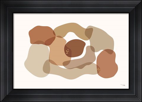 Framed Sand Dust I Print